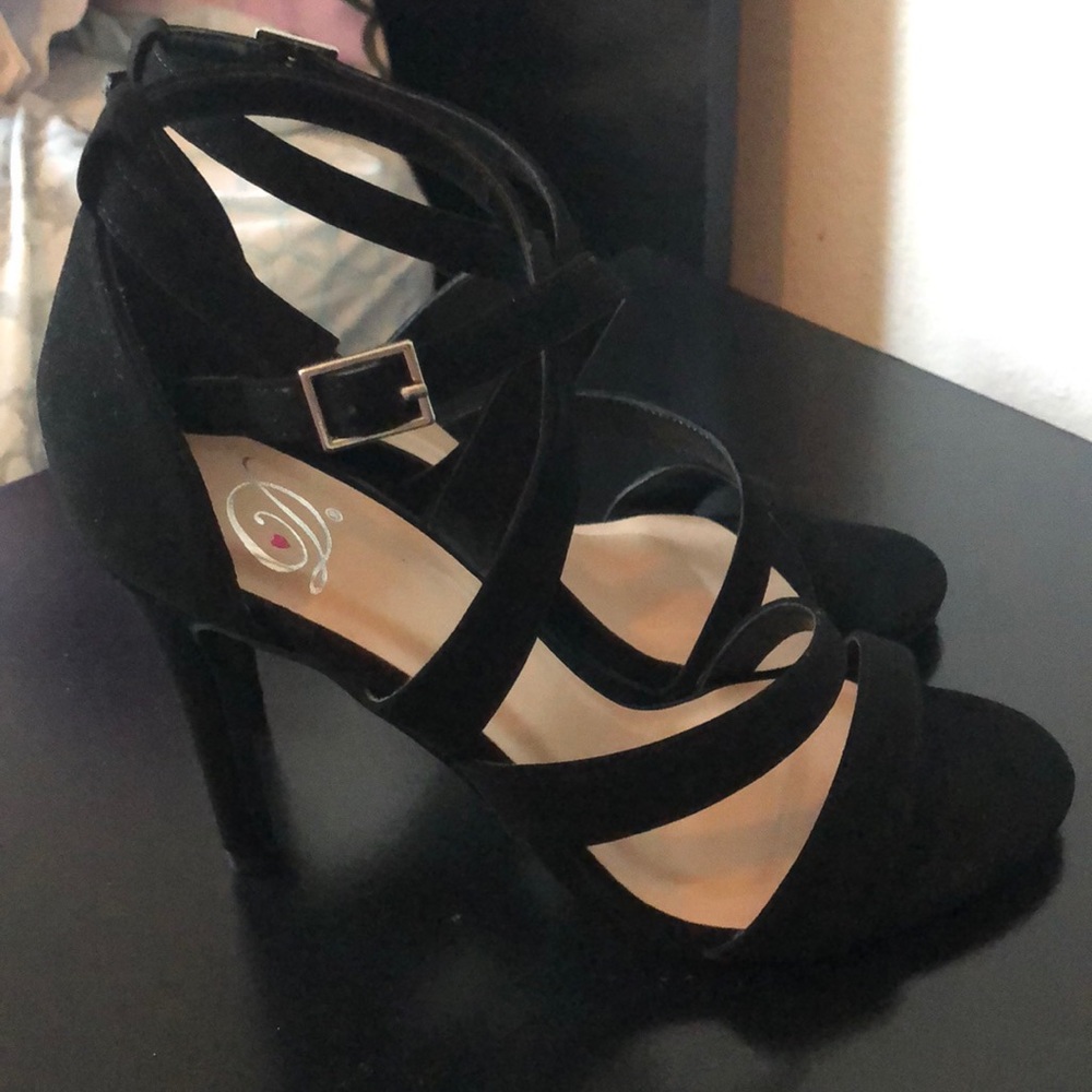 Black heels